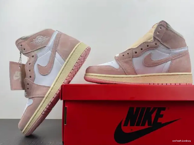 Pink 1 High FD2596-600 Air Jordan OG Retro (Women's) Washed 0623